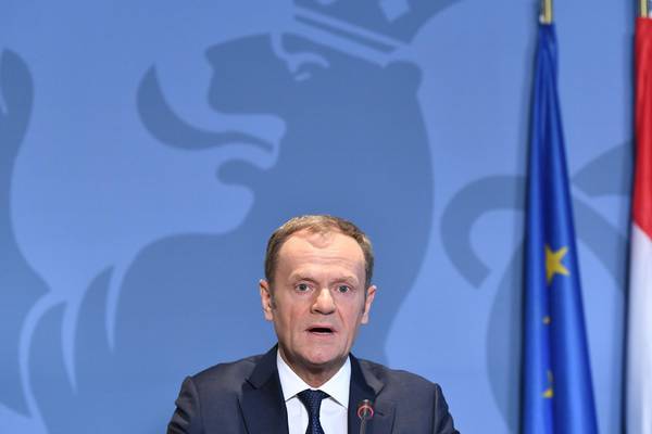 Donald Tusk sets out possible framework for Brexit agreement