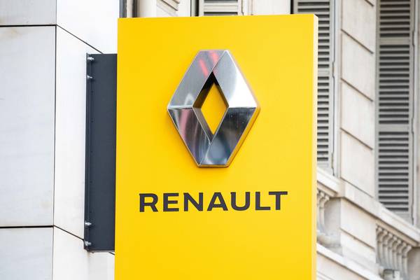 Irish arm of Renault sees profit fall 3% despite revenue increase