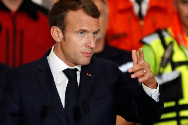 Macron warns against ‘sleepwalking’ into extremism