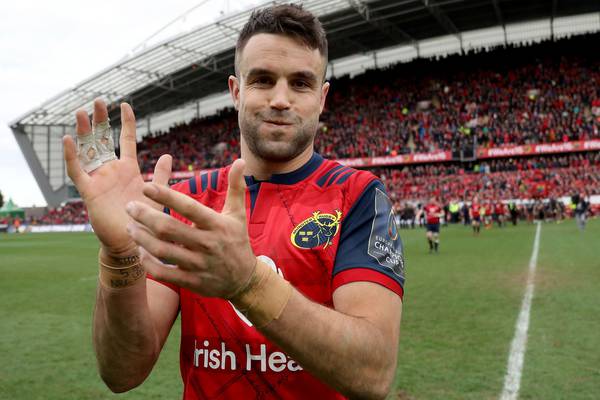 Conor Murray: signing new Munster deal ‘an easy decision’