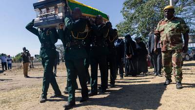 Mugabe buried in home village as family snub national plans