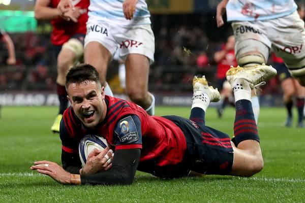 Munster chisel out victory over Racing in an old-school bruiser