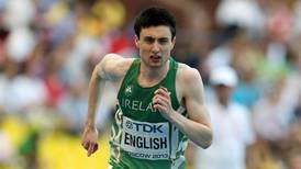 Mark English can go to where  no Irish 800 metre runner has gone before