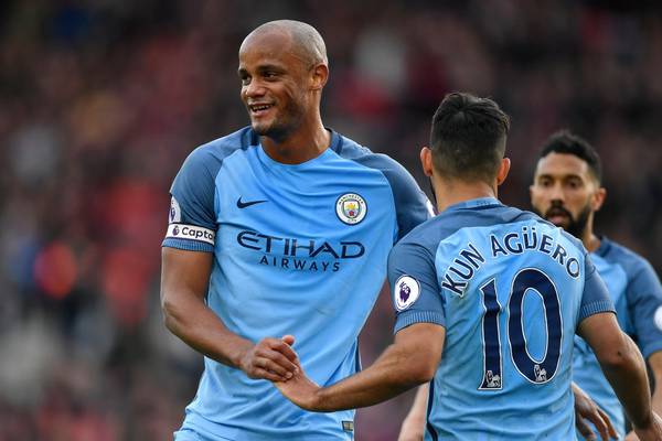 Vincent Kompany: City are hitting peak form at right time