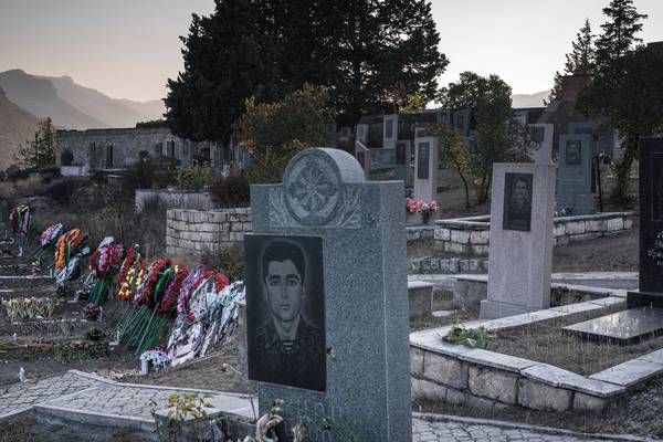 ‘No-one helps us ... we are on our own.’ Nagorno-Karabakh’s brutal war