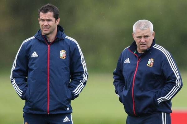 Andy Farrell doesn’t know yet if he’ll be with Lions or Ireland this summer