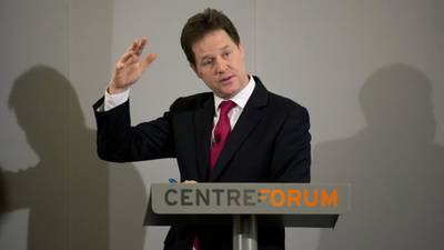 Nick Clegg calls for restrictions on immigration into UK