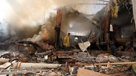 Yemen ex-president urges attack on Saudi Arabia after air strike