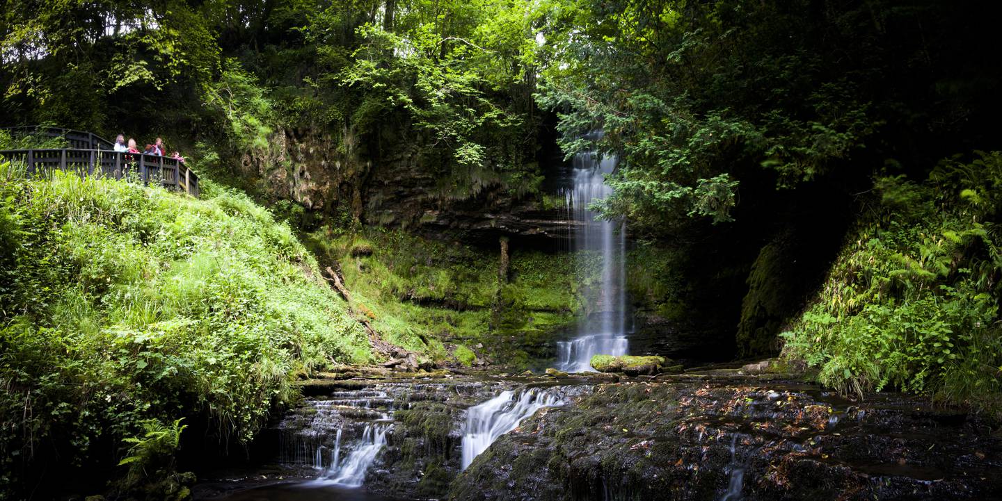 Glencar Waterfall, Co Leitrim. Photograph: Getty Images
