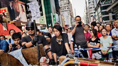 Hong Kong protests a threat to economic growth