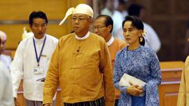 Aung San Suu Kyi’s ally sworn in as  Myanmar’s president