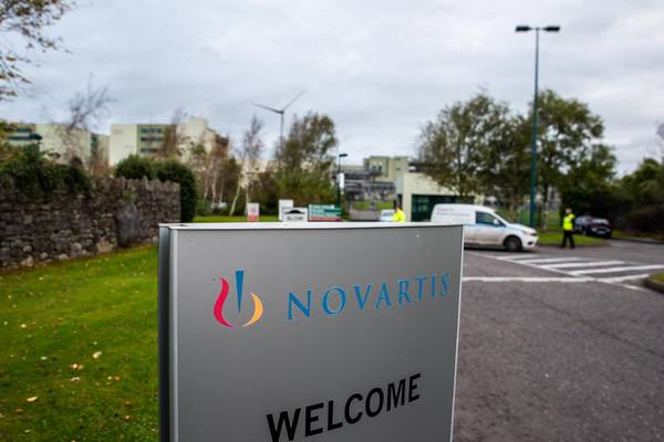 Dismay as up to 320 people set to lose jobs at Novartis in Cork