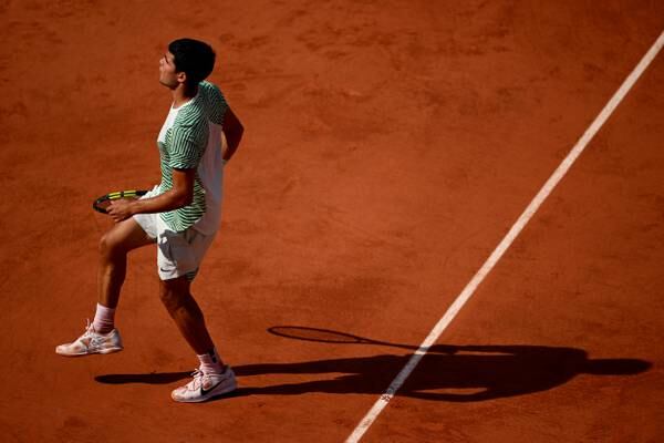 Novak Djokovic through to French Open final after Carlos Alvarez hobbled by cramp 