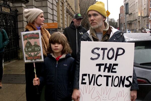 'There is nothing out there' say protesters on lifting of eviction ban