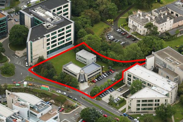 Sandyford Business District site with scope for new office scheme for €5m