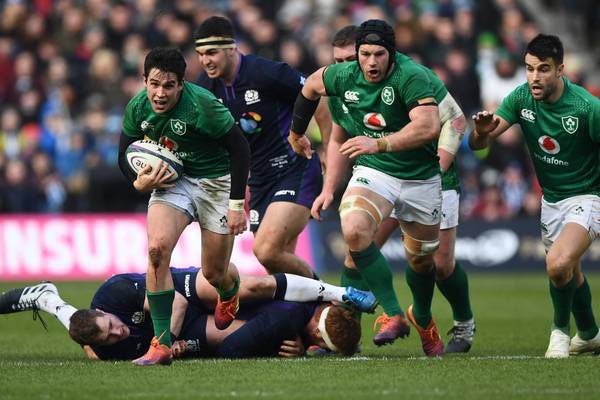 Joey Carbery forgets horror moment to produce decisive play