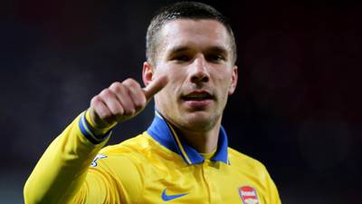 Lukas Podolski relieved to be back and ready to repay Wenger’s faith