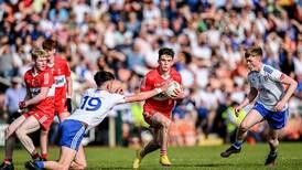 Derry hold nerve to win penalty shoot-out against Monaghan and secure Ulster minor crown