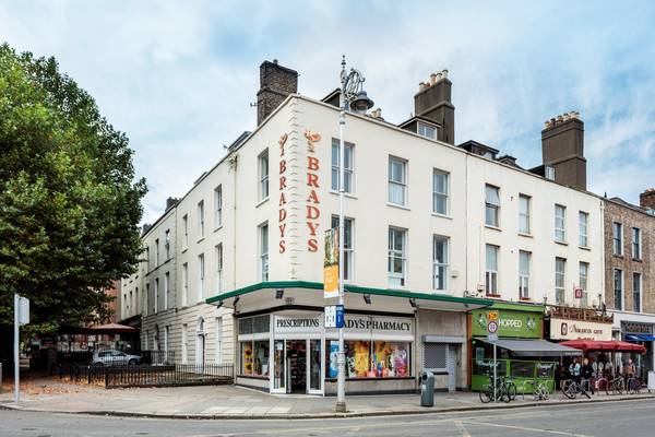 Brady’s pharmacy building on Camden Street corner seeks €1.3m
