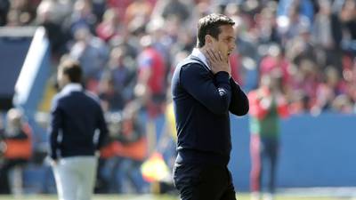 Levante’s Giuseppe Rossi sinks Gary Neville and Valencia