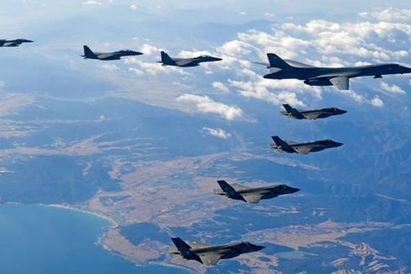 Air drills draw N Korean response: ‘when will war break out?’