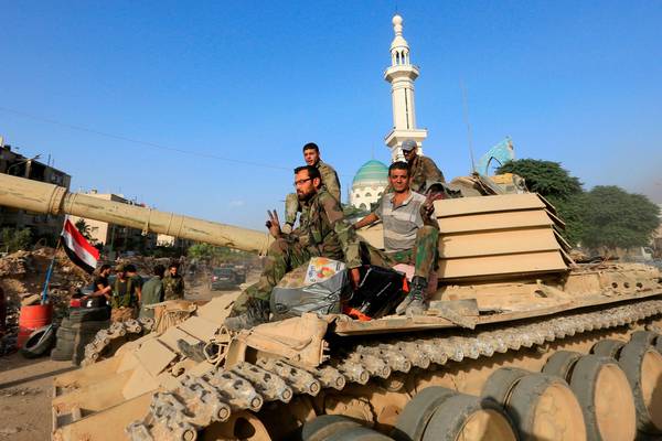 Syrian army regains control over all of Damascus