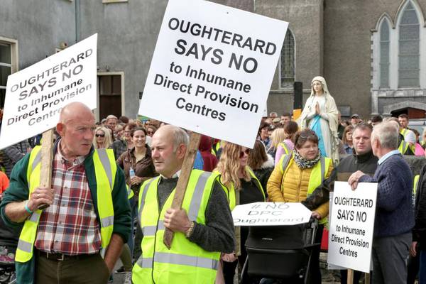 Silent protest held in Oughterard amid direct provision centre concerns