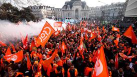 French unions declare victory in protest against Macron’s pension reform