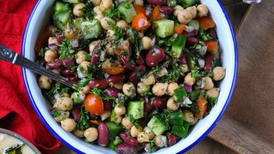 A nutrient dense salad full of Middle Eastern Promise