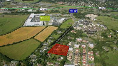 Ready-to-go residential site in Carrickmines for €4m