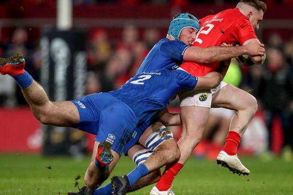 Rugby stats: Tackle rate takes Leinster’s Will Connors into the zone