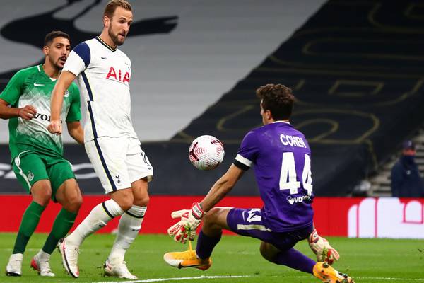 Harry Kane bags hat-trick as Spurs hit seven against Maccabi Haifa