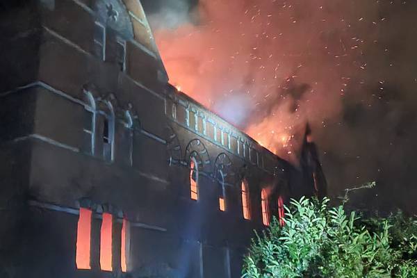 Cork fire crews tackle blaze at Good Shepard Convent 