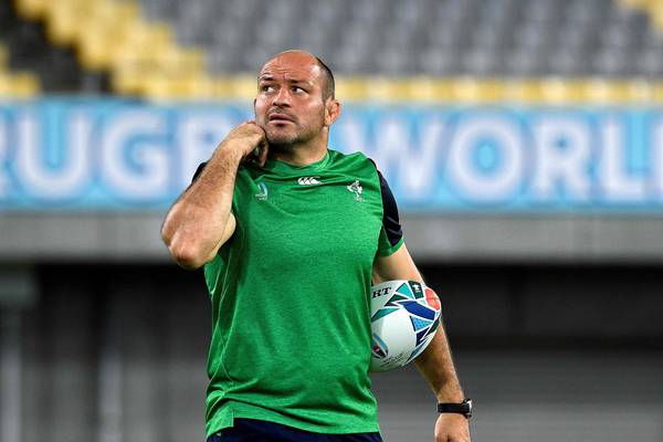 Rory Best admits Ireland are not at the level they expected