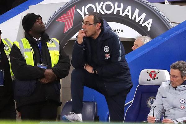Maurizio Sarri could face sack if Chelsea lose Carabao Cup final