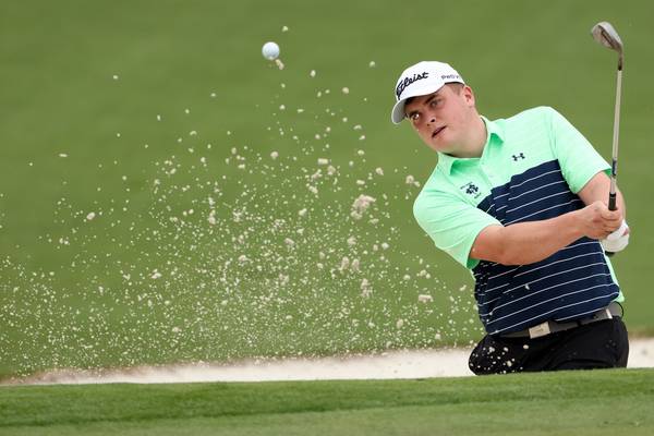 James Sugrue ready to savour every moment of Masters dream