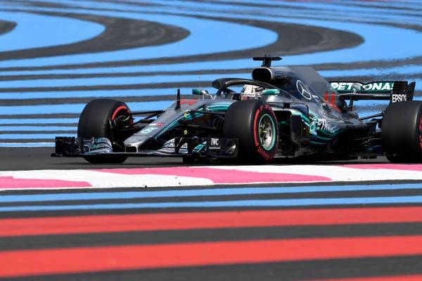 Lewis Hamilton cashes in after Vettel’s opening-lap crash in France
