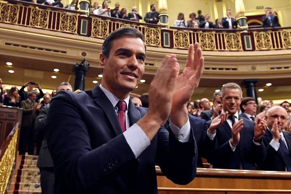 The Irish Times view on Spain’s new government: a difficult task for Pedro Sánchez
