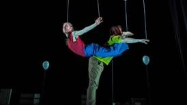 Fall and Float review: A charming, playful, skilful show for young audiences, full of discovery, play and balloons