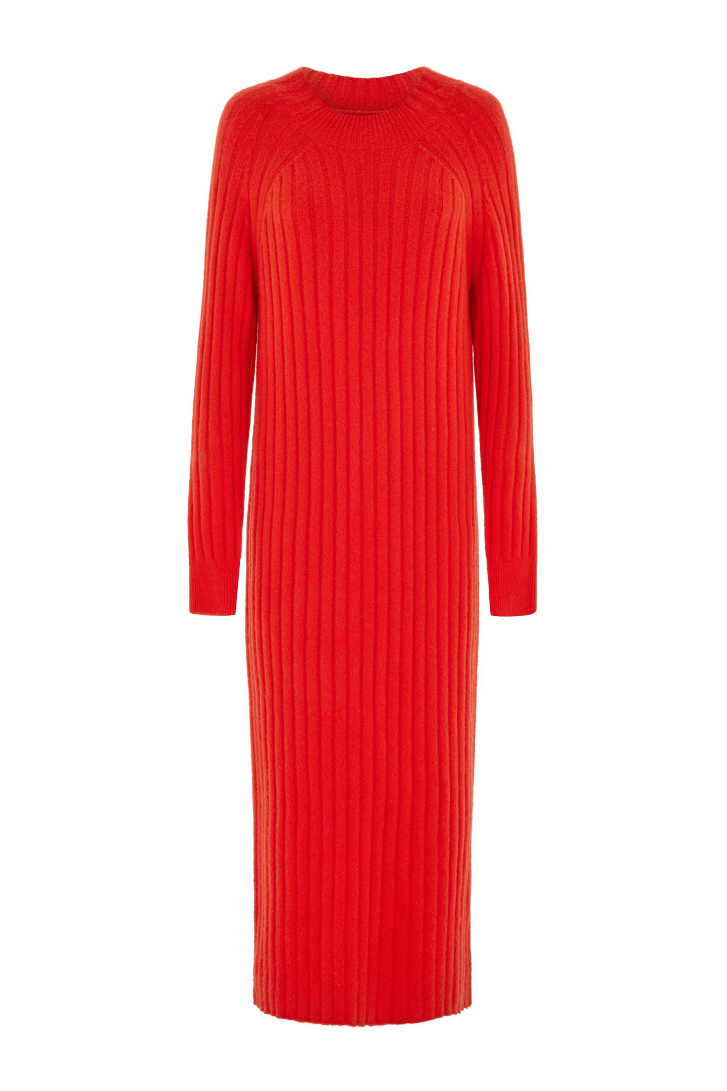 Midi knit dress, €169, Whistles