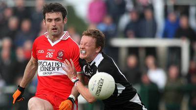 Brian McIver adds Eoin Bradley to the Derry attack