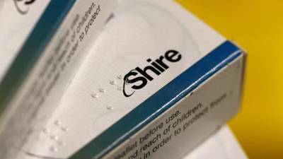 Swiss biotech Actelion hits record high on potential Shire bid