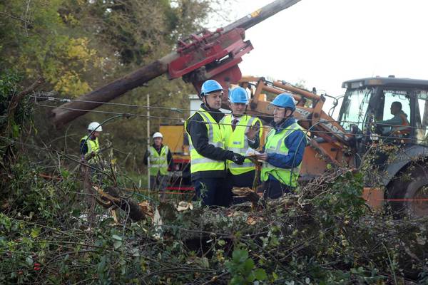 Storm Ophelia power repairs ‘could take until next week’
