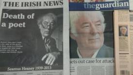 International media reaction to Heaney’s death