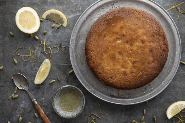 A light-as-air cake with a hint of aromatic spice