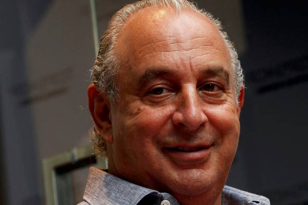 Top Shop boss Philip Green isn’t ready to give up the good life