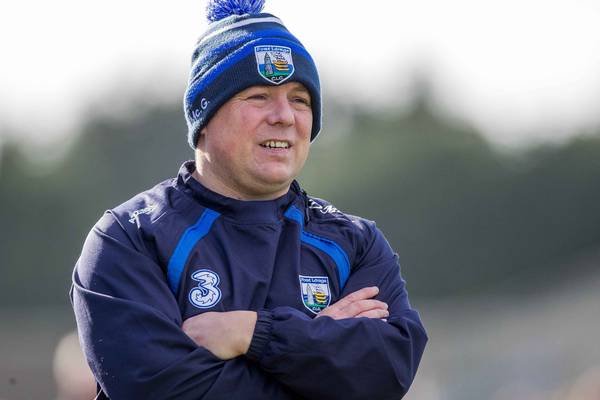 Derek McGrath: hurling management now a full-time job