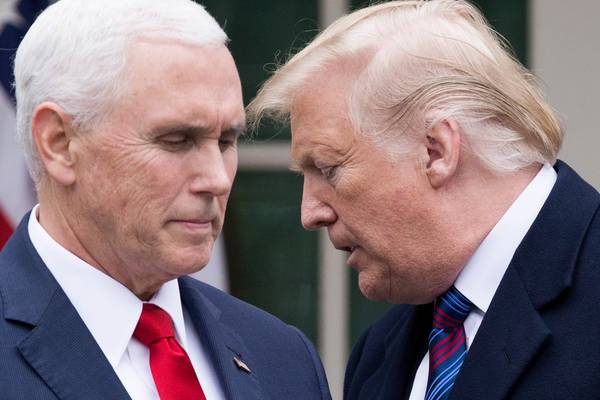 Bitter final chapter in the Mike Pence-Donald Trump relationship