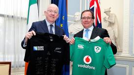 New Zealand minister backs Ireland’s Rugby World Cup bid