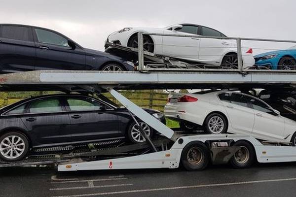 Gardaí seize 85 cars worth €2m as part of money-laundering investigation